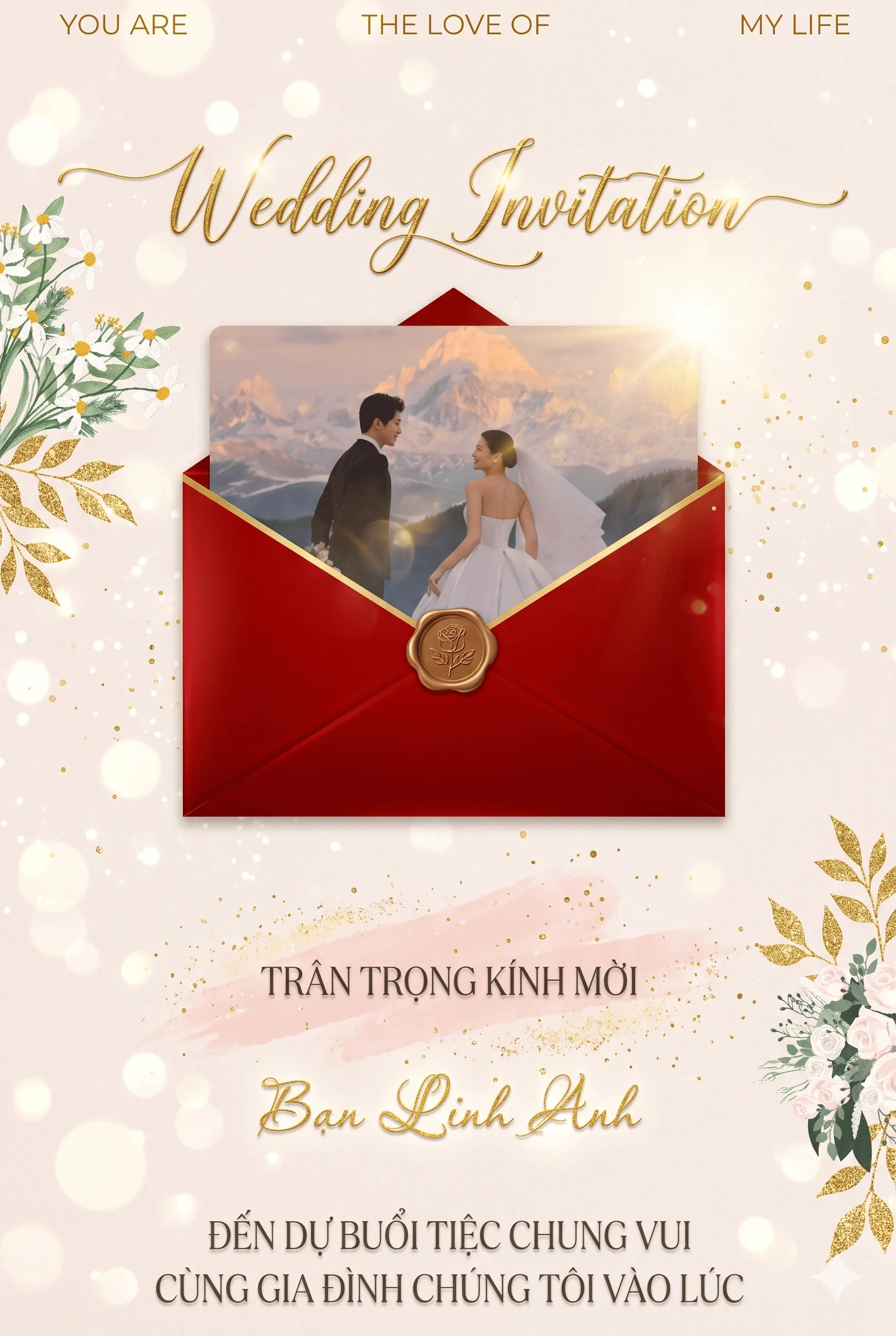 Thiệp cưới điện tử hiện đại